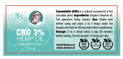 CBD Oil Tinctures (3%)