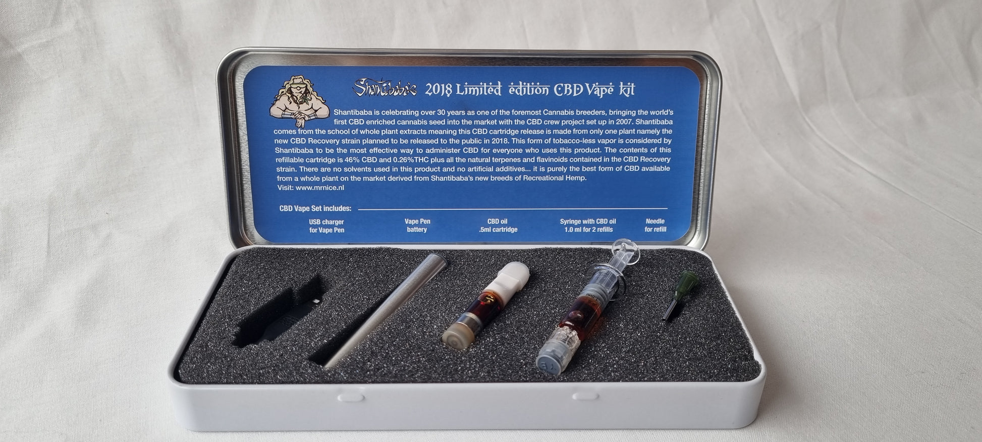 Shantibaba CBD Vape Kit Mr. Nice Shop Shantibaba CBD Vape Kit Mr. Nice Shop