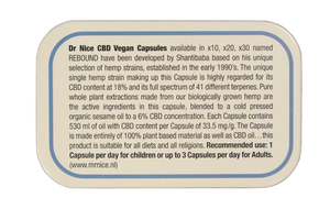 Dr. Nice CBD vegan capsules
